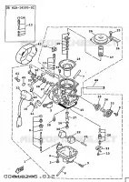 CARBURATEUR pour Yamaha XC 1998
