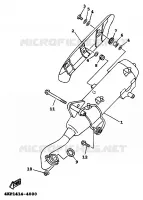 ECHAPPEMENT pour Yamaha XC 1998
