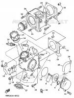 CULASSE pour Yamaha XC 1999