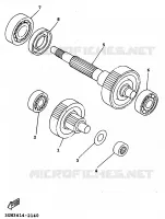 TRANSMISSION pour Yamaha XC 1999