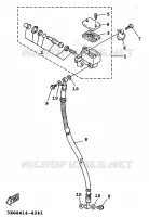 MAITRE CYLINDRE AVANT pour Yamaha XC 1999