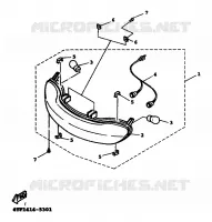 CLIGNOTANT pour Yamaha XC 1999