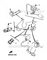 PARTIE ELECTRIQUE 2 pour Yamaha XC 1999