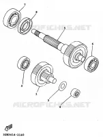 TRANSMISSION pour Yamaha XC 1999