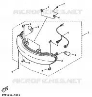 CLIGNOTANT pour Yamaha XC 1999