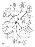 PARTIE ELECTRIQUE 1 pour Yamaha XC 1999