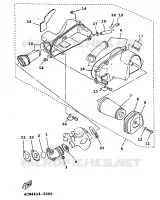 ADMISSION pour Yamaha XC 1999
