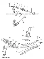 SOUPAPE pour Yamaha XC 1999