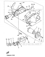 ADMISSION pour Yamaha XC 1999