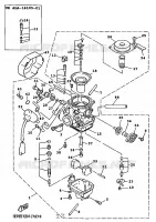 CARBURATEUR pour Yamaha XC 1999