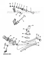SOUPAPE pour Yamaha XC 1999