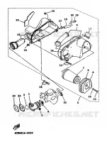 ADMISSION pour Yamaha XC 1999