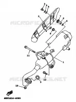 ECHAPPEMENT pour Yamaha XC 1999