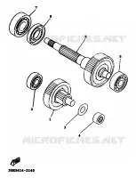 TRANSMISSION pour Yamaha XC 1999