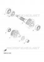 TRANSMISSION pour Yamaha CYGNUS 2000