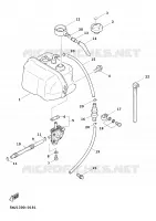 RESERVOIR A ESSENCE pour Yamaha CYGNUS 2000