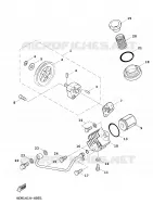 POMPE A HUILE pour Yamaha CYGNUS 2000