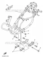 CADRE pour Yamaha XC 1997