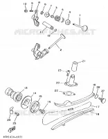 SOUPAPE pour Yamaha XC 1997