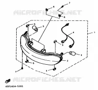 CLIGNOTANT pour Yamaha XC 1997