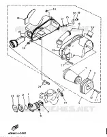 ADMISSION pour Yamaha XC 1997