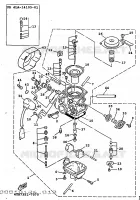 CARBURATEUR pour Yamaha XC 1997