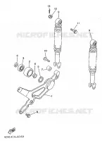 BRAS OSCILLANT / AMORTISSEUR pour Yamaha XC 1997