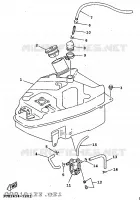 RESERVOIR A ESSENCE pour Yamaha XC 1997