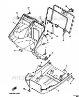 PROTEGE JAMBES pour Yamaha XC 1997