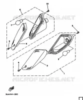 CLIGNOTANT pour Yamaha XC 1997