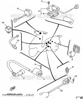 PARTIE ELECTRIQUE 2 pour Yamaha XC 1997