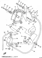 RADIATEUR / DURITES pour Yamaha XC 1997