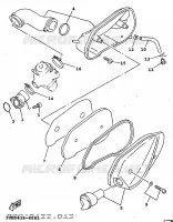 ADMISSION pour Yamaha XC 1997
