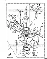CARBURATEUR pour Yamaha XC 1997