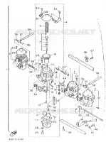 CARBURATEUR pour Yamaha XJ 1986