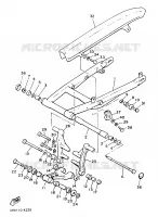 BRAS ARRIERE pour Yamaha XJ 1986