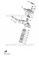 DIRECTION pour Yamaha XJ 1986
