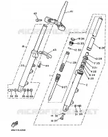 FOURCHE pour Yamaha XJ 1986