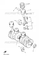 VILEBREQUIN / PISTON pour Yamaha XJ 1986