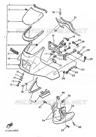CARENAGES 1  pour Yamaha XJ 1986