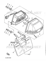 FEU ARRIERE pour Yamaha XJ 1986
