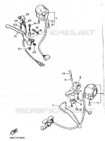 COMMODO / LEVIER pour Yamaha XJ 1986