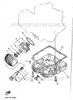 FILTRE A HUILE pour Yamaha XJ 1986