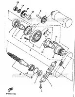 EMBRAYAGE DE DEMARREUR pour Yamaha XJ 1986