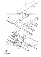 BRAS ARRIERE pour Yamaha XJ 1986