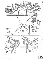 PARTIE ELECTRIQUE 1 pour Yamaha XJ 1986