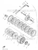 EMBRAYAGE DE DEMARREUR pour Yamaha XJ 1986