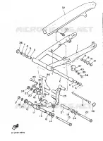 BRAS ARRIERE pour Yamaha XJ 1986
