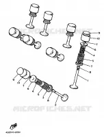 SOUPAPE pour Yamaha XJ 1986