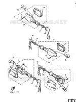 CLIGNOTANT pour Yamaha XJ 1986